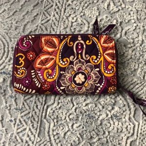 NWOT Vera Bradley Safari Sunset Zip Wallet